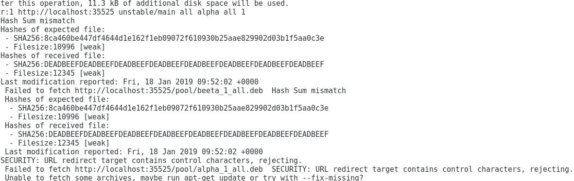 CVE 2019 3462 Linux apt apt get 
