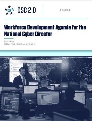미국 사이버공간 솔라리움 위원회 2,0, 사이버보안 인력개발 보고서 발표