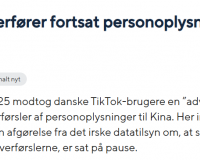 丹麦数据保护局提醒用户关注TikTok数据出境风险